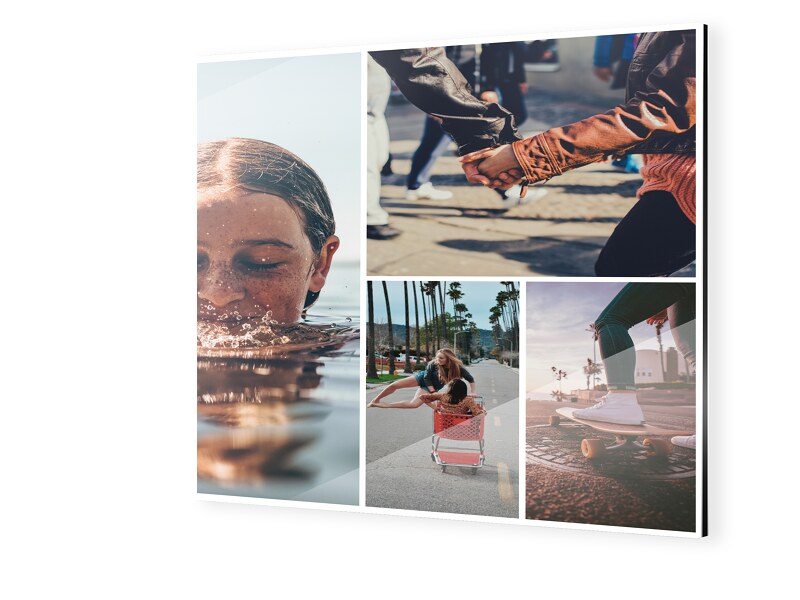 Image of Fotocollage auf Gallery-Bond im Format 30 x 30 cm quadratisch im Format 30 x 30 cm