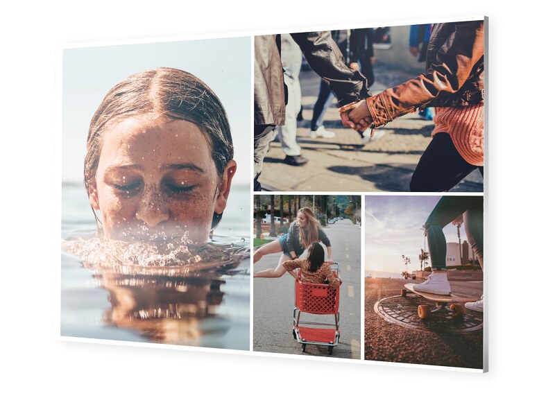 Image of Fotocollage auf Forexplatte im Format 20 x 15 cm im Format 20 x 15 cm