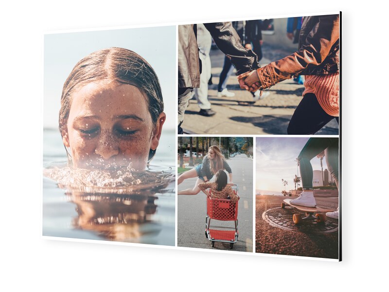 Image of Fotocollage auf Alu Dibond im Format 60 x 40 cm im Format 60 x 40 cm