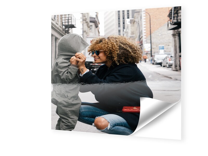 Image of Foto auf Klebefolie im Format 20 x 20 cm quadratisch im Format 20 x 20 cm