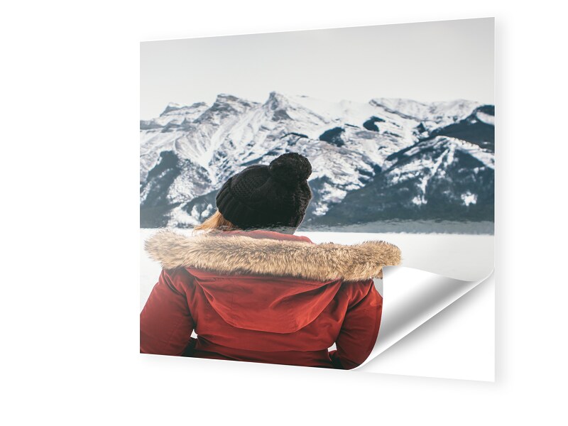 Image of Foto auf Klebefolie im Format 100 x 100 cm quadratisch im Format 100 x 100 cm