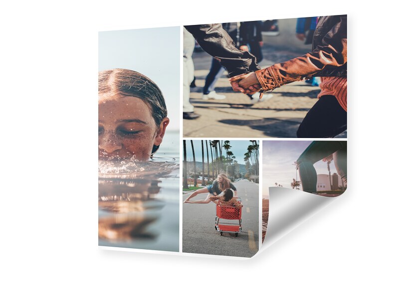 Image of Fotocollage als Poster im Format 70 x 70 cm quadratisch im Format 70 x 70 cm