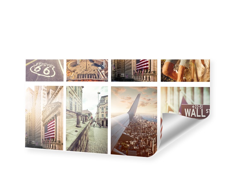 Image of Fotocollage als Poster im Format 50 x 25 cm als Panorama im Format 50 x 25 cm