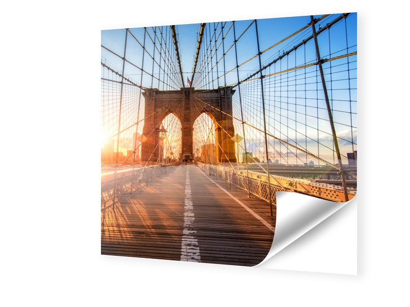 Image of Foto auf Klebefolie im Format 110 x 110 cm quadratisch im Format 110 x 110 cm