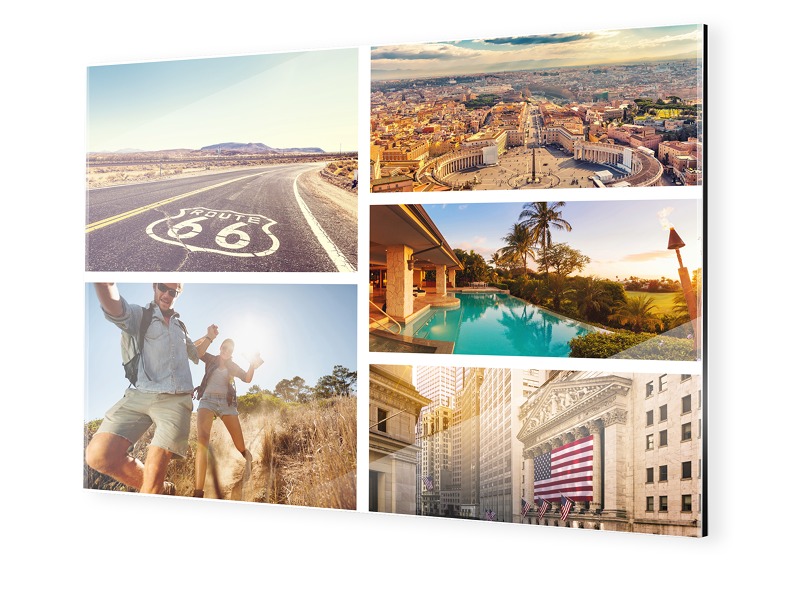 Image of Fotocollage auf Gallery-Bond im Format 40 x 30 cm im Format 40 x 30 cm