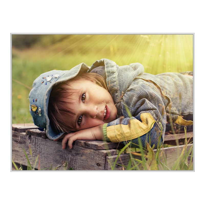 Foto en placa forex con Marco Artbox en blanco en formato 80 x 60 cm