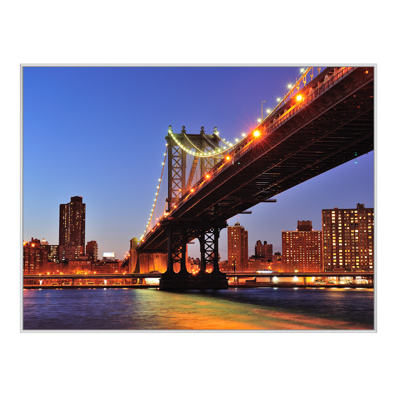Foto en placa forex con Marco Artbox en blanco en formato 45 x 30 cm