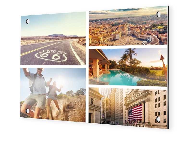 Image of Fotocollage auf Alu Dibond im Format 60 x 50 cm im Format 60 x 50 cm