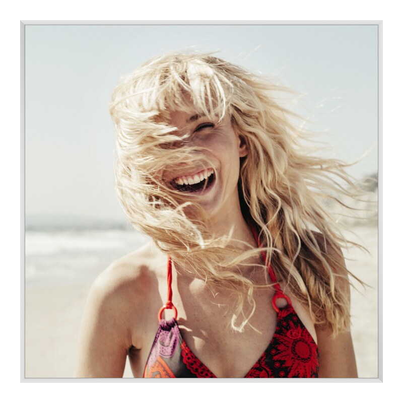 Foto en placa forex con Marco Artbox en blanco en formato 35 x 28 cm