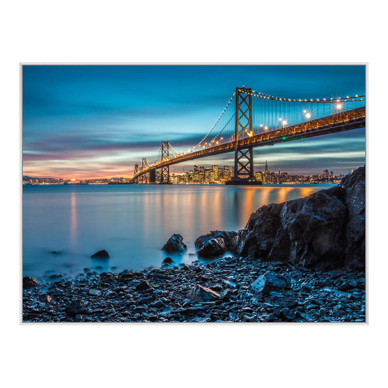 Foto en placa forex con Marco Artbox en blanco en formato 15 x 10 cm