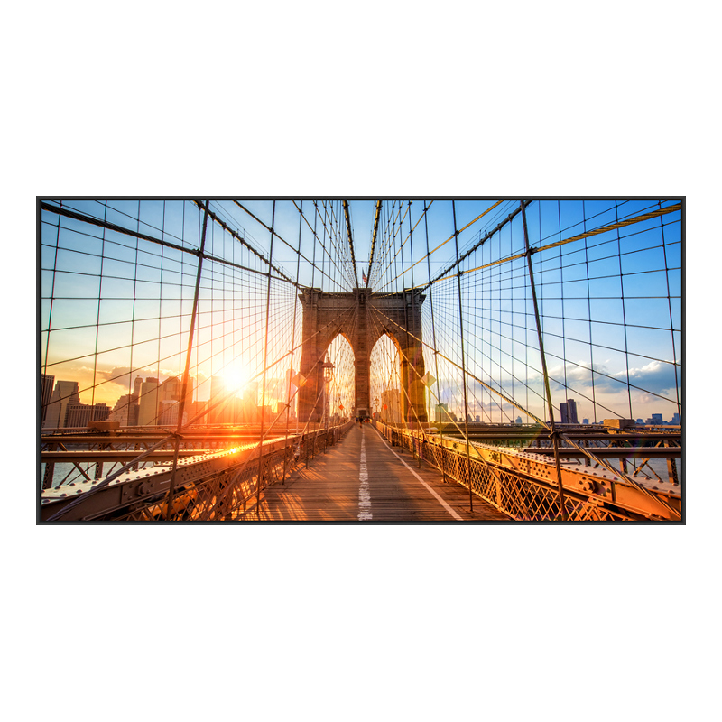 Foto en placa forex con Marco Artbox en negro mate como panorámica en formato 50 x 20 cm