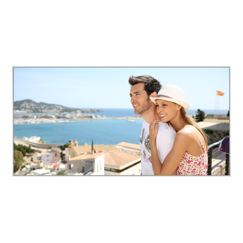 Foto en metacrilato con Marco Artbox en blanco como panorámica en formato 90 x 30 cm