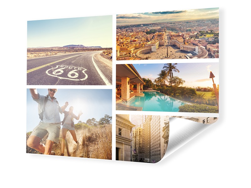 Image of Fotocollage auf PVC-Plane im Format 40 x 30 cm im Format 40 x 30 cm
