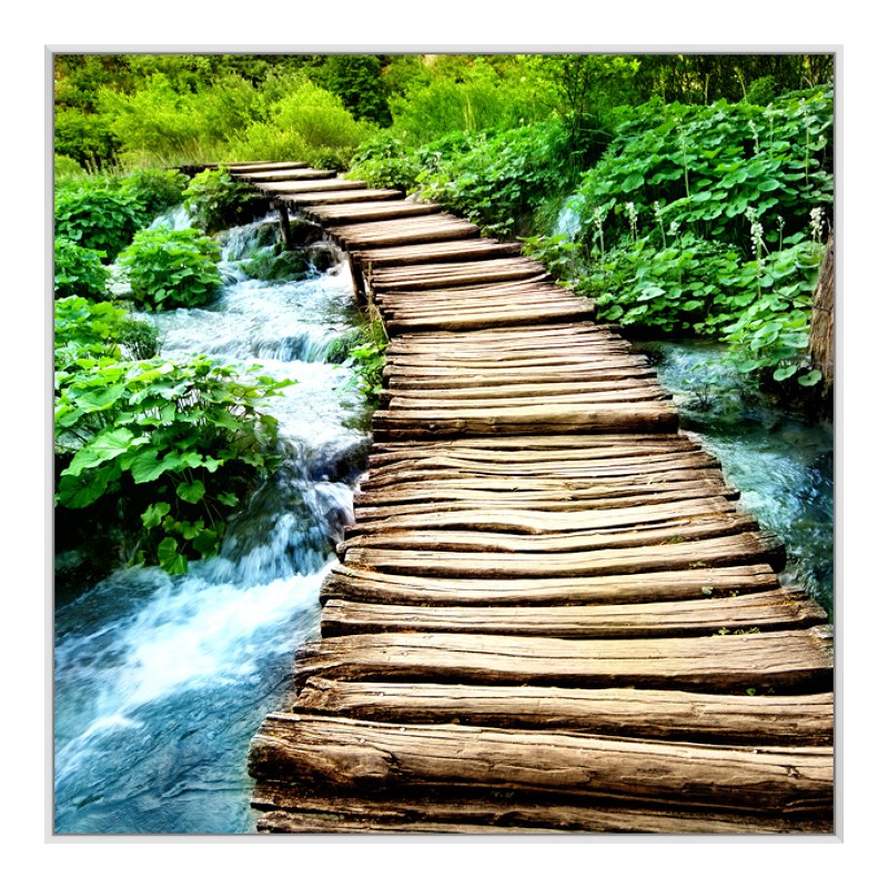 Foto en placa forex con Marco Artbox en blanco Formato DIN en formato 42 x 29,7 cm