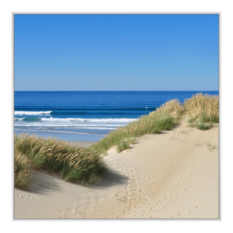 Foto en placa forex con Marco Artbox en blanco en formato 105 x 70 cm
