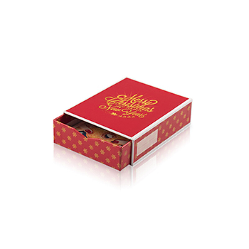 Image of Bilderbox mit 50 Fotos 10x12 cm im Design "Merry Christmas"