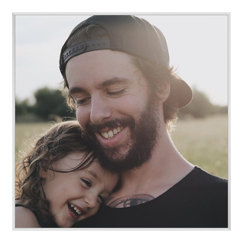 Foto en placa forex con Marco Artbox en blanco en formato 24 x 18 cm