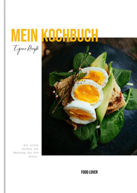 Image of Fotobuch "Mein Kochbuch" im Format A4 drucken lassen