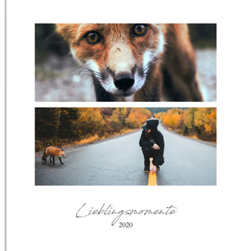 Libro de Fotos Premium Resumen del año en 20x20 cm