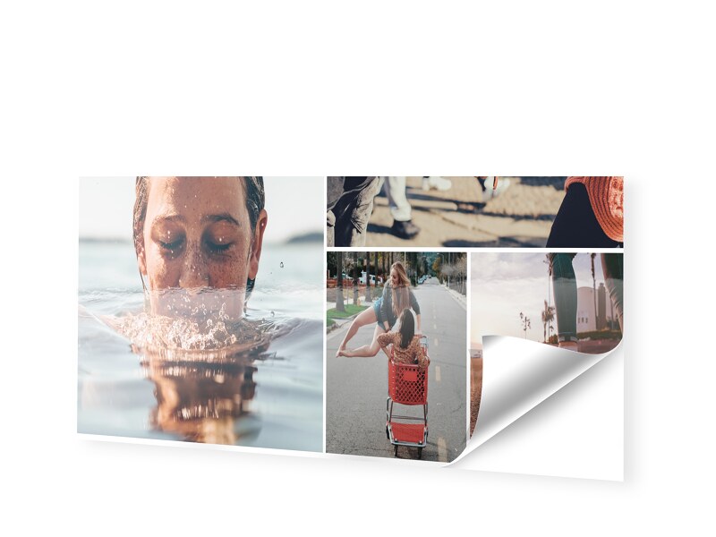 Image of Fotocollage auf Klebefolie im Format 40 x 20 cm als Panorama im Format 40 x 20 cm