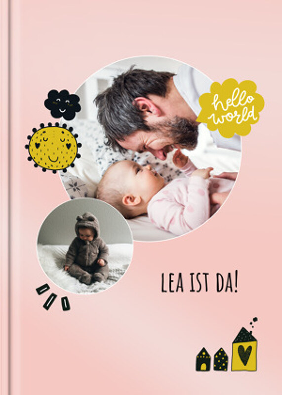 Image of Fotobuch "Baby Girl" im Format A5 drucken lassen