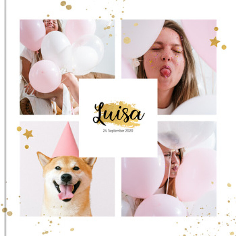 Image of Fotobuch "Happy Birthday" im Format 20x20 cm drucken lassen