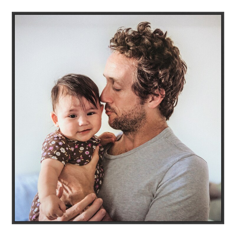 Foto en placa forex con Marco Artbox en negro mate en formato 60 x 50 cm